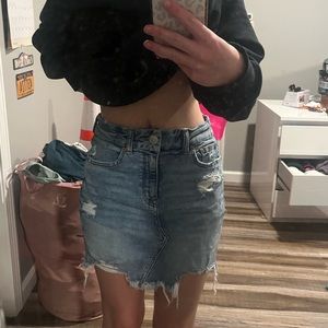 American Eagle jean skirt